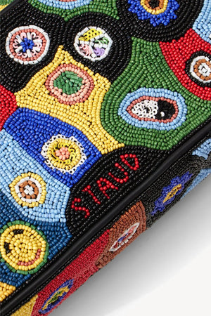 Tommy Beaded Bag - Black Millefiore - The Collective Park City