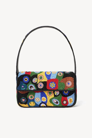 Tommy Beaded Bag - Black Millefiore - The Collective Park City