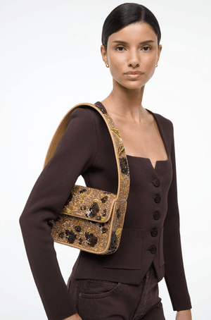 Tommy Beaded Bag - Vintage Floral - The Collective Park City