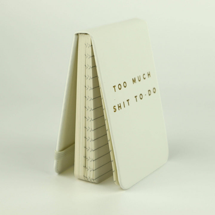 Too Much Shit To - Do - Leatherette Pocket Journal - The Collective Park City