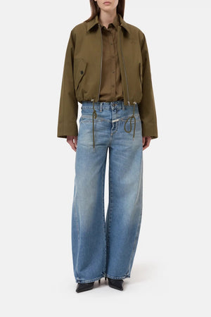 Tori X Barrel Jeans - Mid - Blue - The Collective Park City