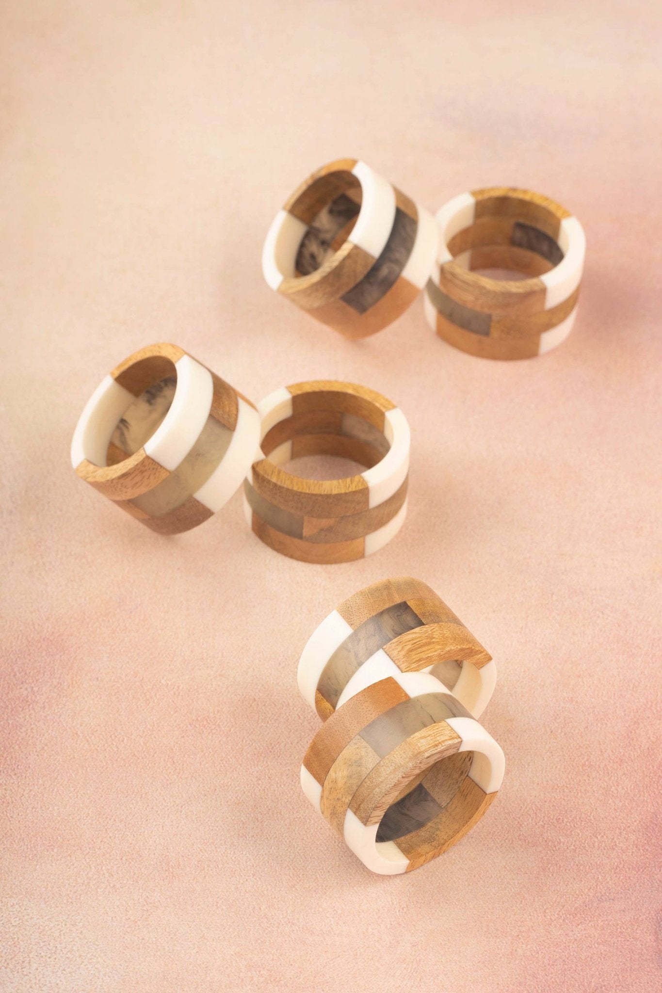 Travis Napkin Rings, Set of 6 - The Collective Park City