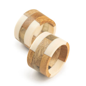 Travis Napkin Rings, Set of 6 - The Collective Park City