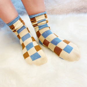 Trendy Pattern Trio Socks - The Collective Park City