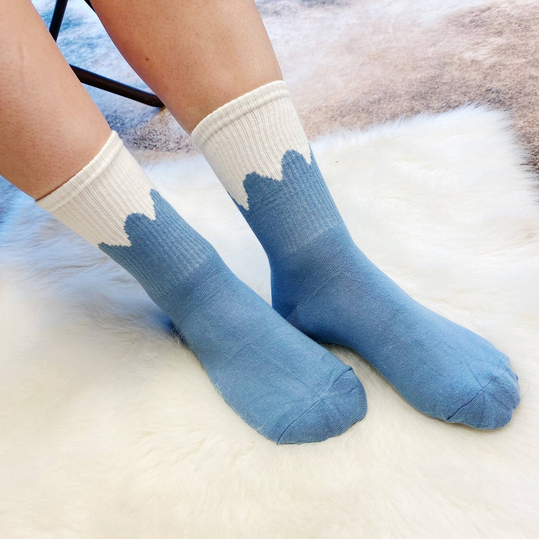 Trendy Pattern Trio Socks - The Collective Park City