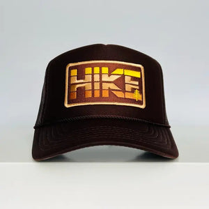 Trucker Hat - HIKE Brown - The Collective Park City