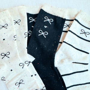 Unique Bows Socks - The Collective Park City