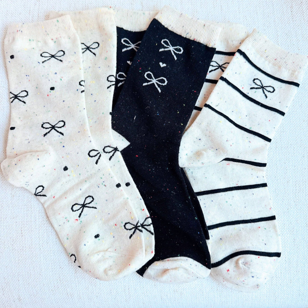Unique Bows Socks - The Collective Park City