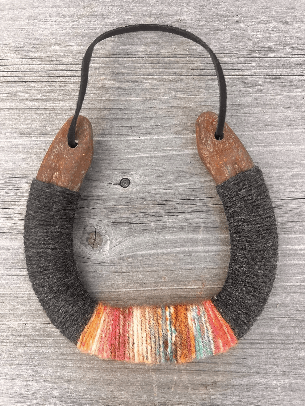 Up - cycled LUCKY horseshoe - The Collective Park City