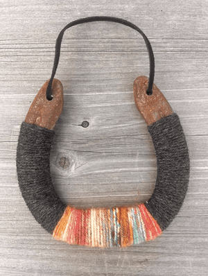 Up - cycled LUCKY horseshoe - The Collective Park City