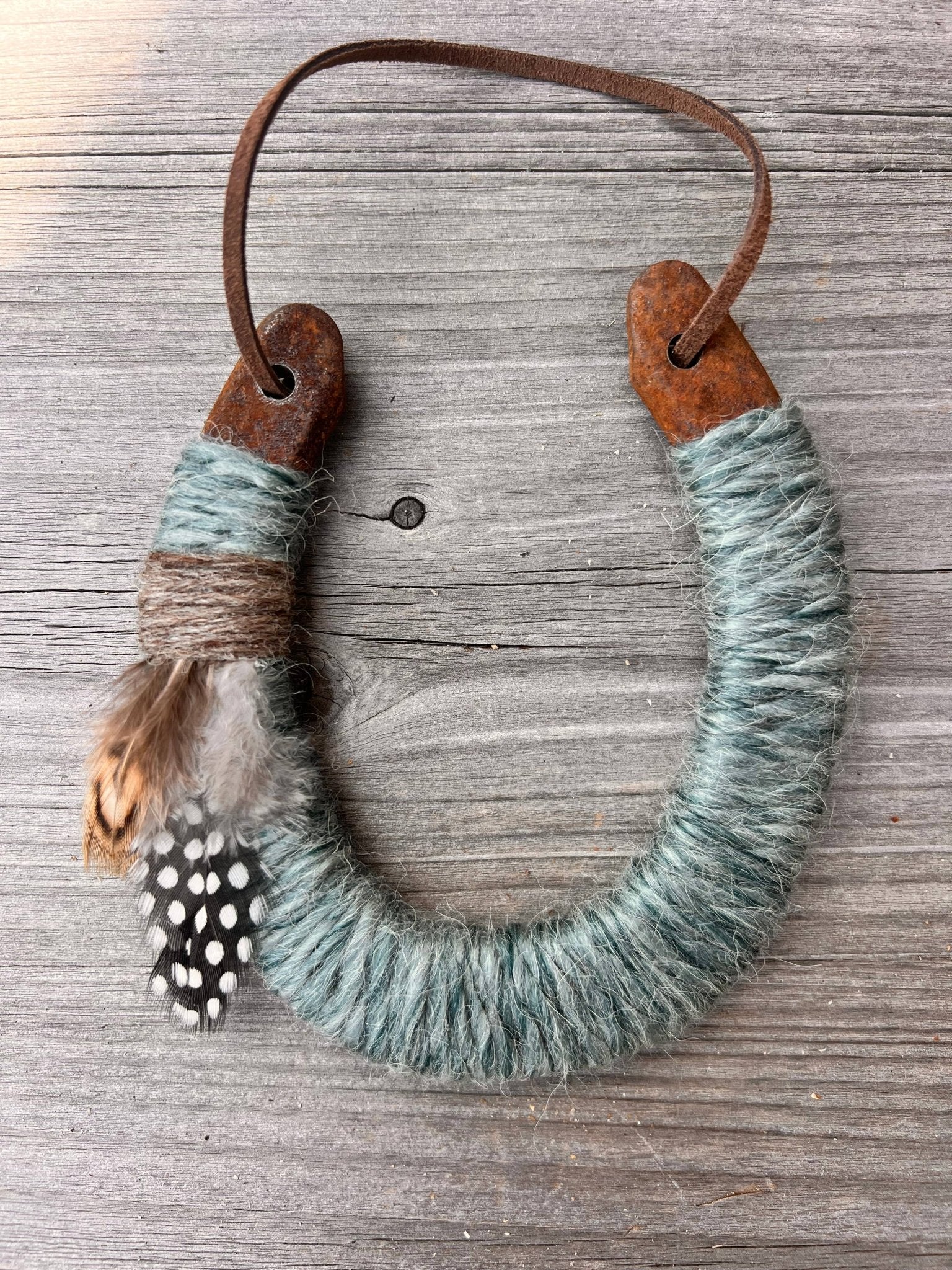 Up - cycled LUCKY horseshoes - The Collective Park City