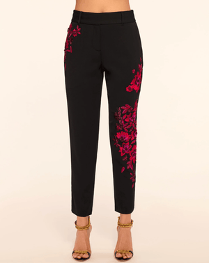 Vanessa Embellished Tailored Pant - The Collective Park City