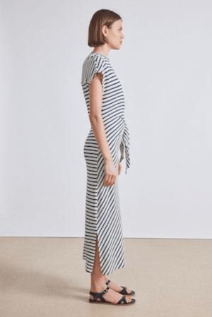 Vanina Cinched Waist Dress - The Collective Park City