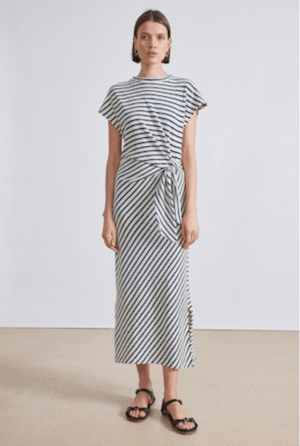 Vanina Cinched Waist Dress - The Collective Park City