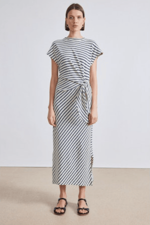 Vanina Cinched Waist Dress - The Collective Park City