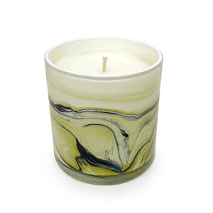 Vetiver & Oak 14 oz. Swirl Glass Candle - The Collective Park City