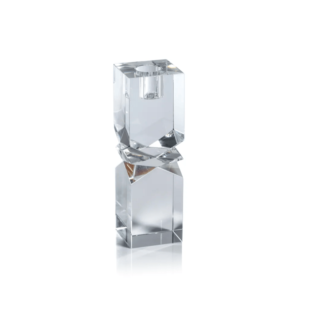 Vienna Artistry Crystal Candle Holder - Medium - The Collective Park City