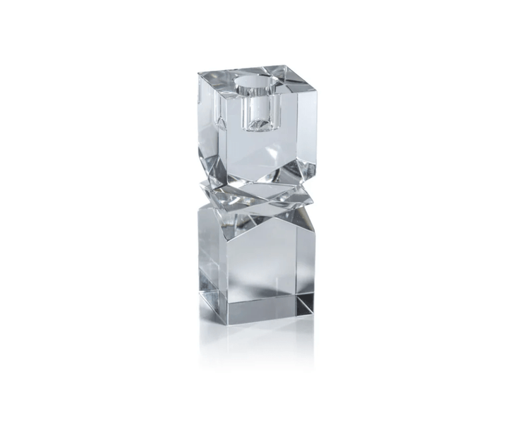 Vienna Artistry Crystal Candle Holder - Short - The Collective Park City