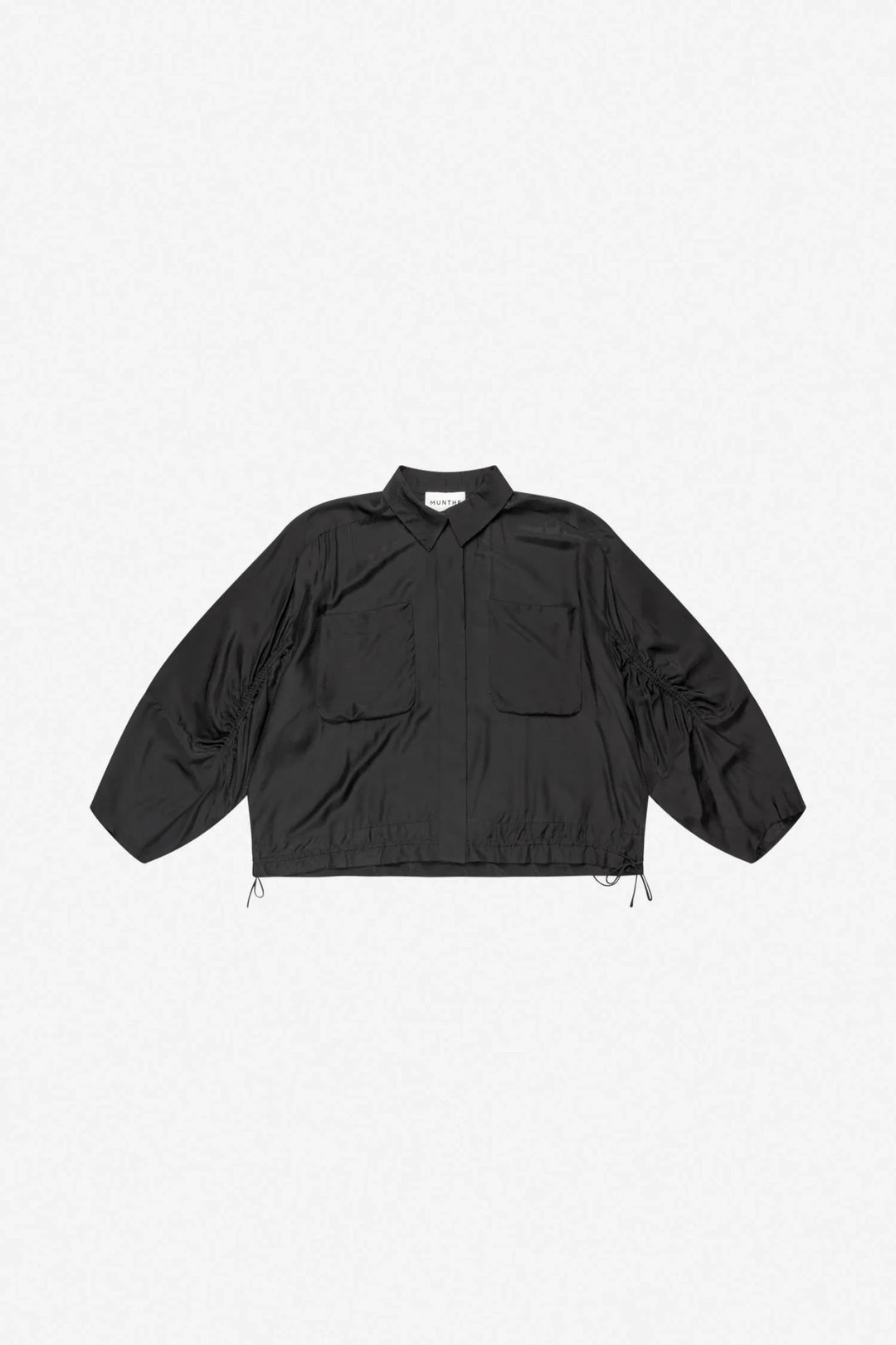 Vigil Button Down Blouse - Black - The Collective Park City