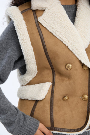 Vigor Suede Vest - The Collective Park City