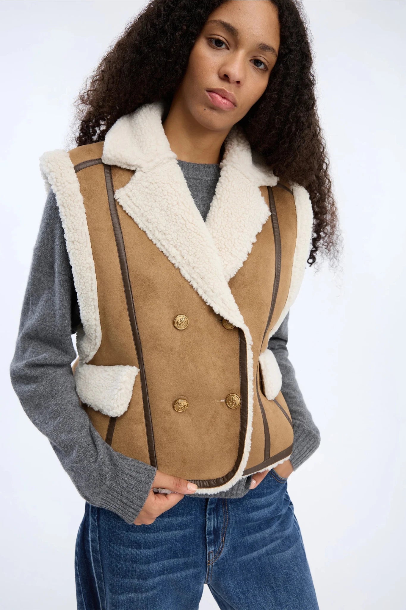 Vigor Suede Vest - The Collective Park City