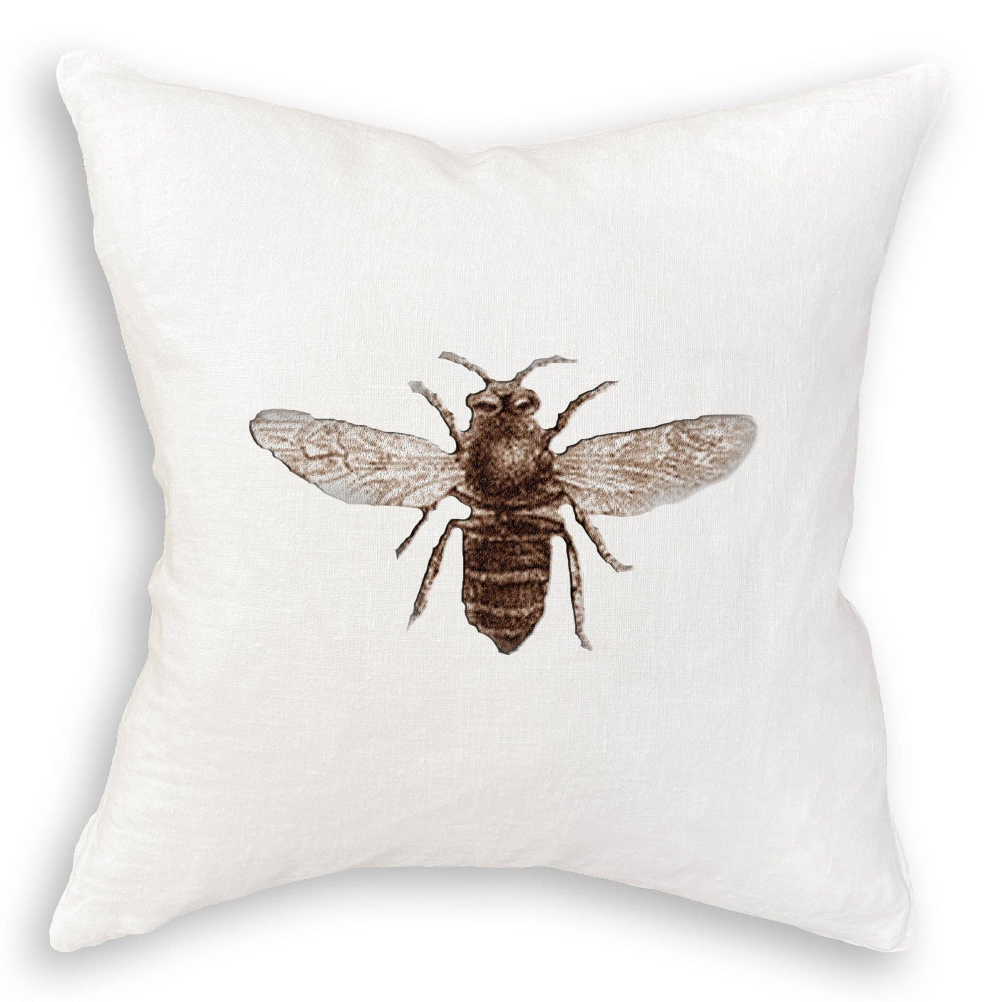 Vintage Bee: White Guest Towel / - The Collective Park City