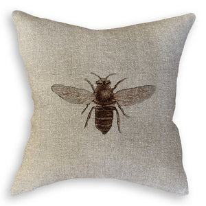 Vintage Bee: White Guest Towel / - The Collective Park City