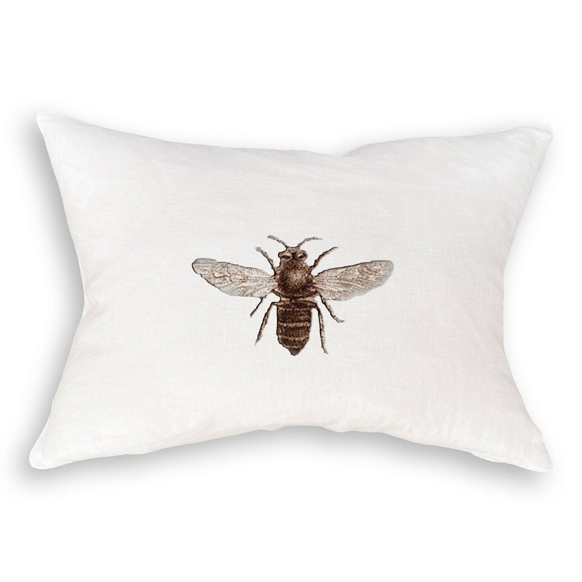 Vintage Bee: White Guest Towel / - The Collective Park City