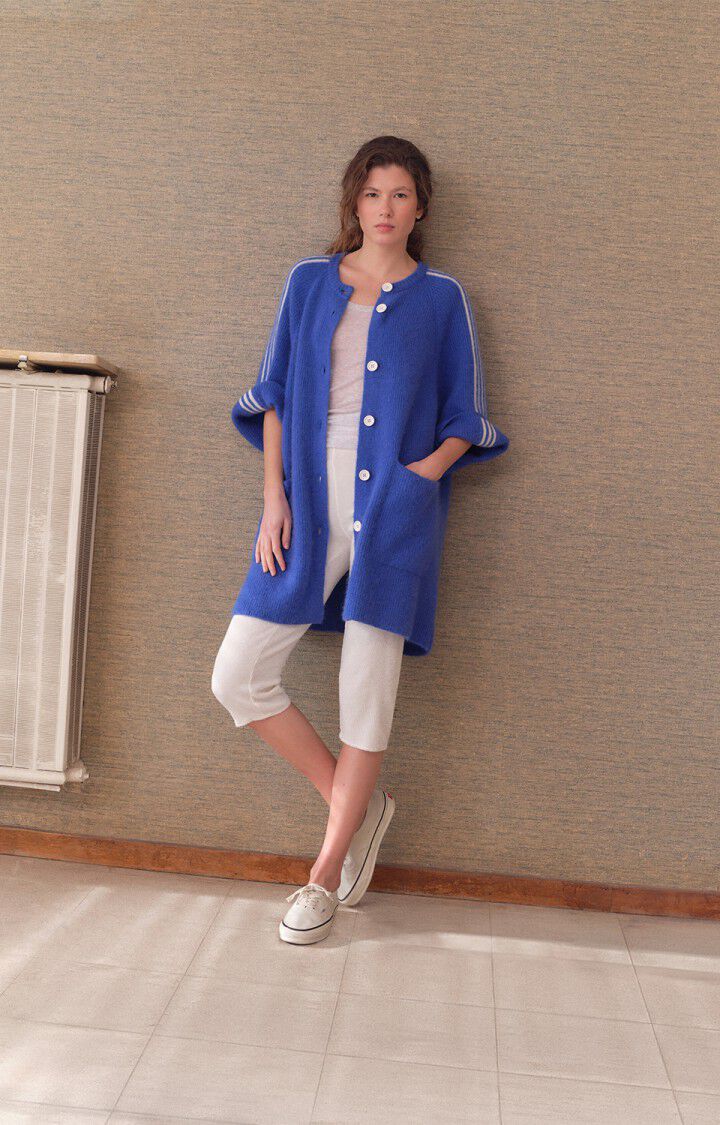 Vitow Mid-Length Cardigan - Olympic Blue - The Collective Park City