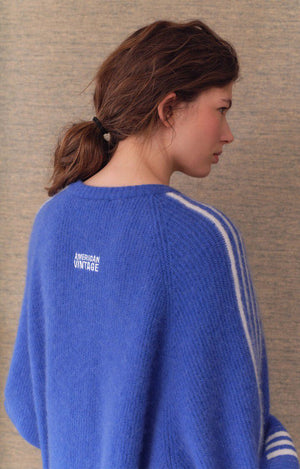 Vitow Mid-Length Cardigan - Olympic Blue - The Collective Park City