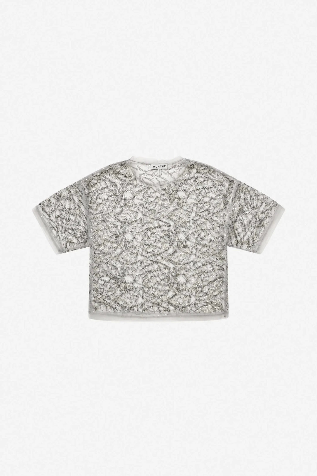 Vun Sheer Blouse - Gun Metal - The Collective Park City