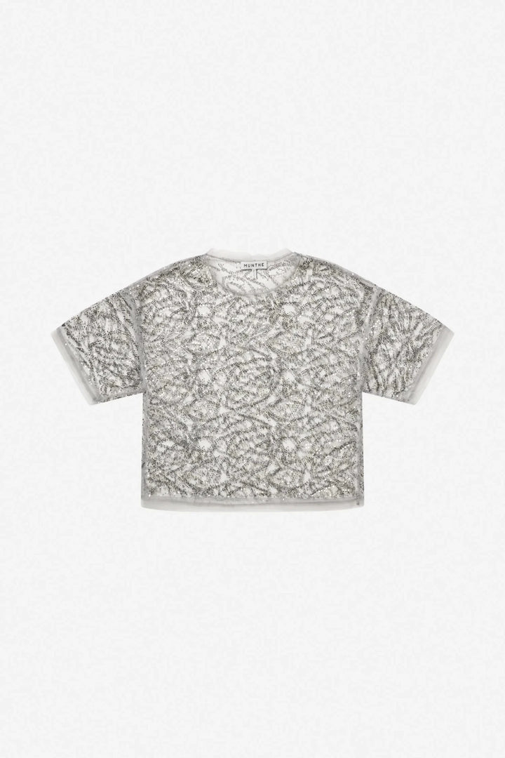 Vun Sheer Blouse - Gun Metal - The Collective Park City