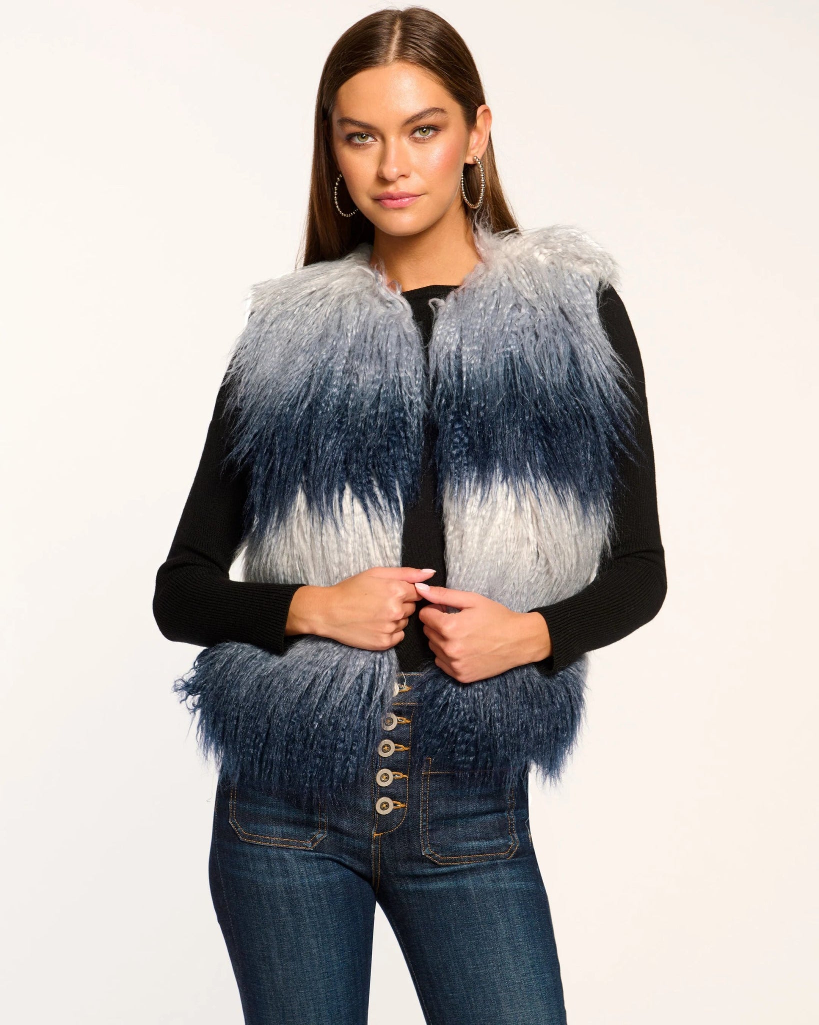 Walter Faux Fur Vest - The Collective Park City