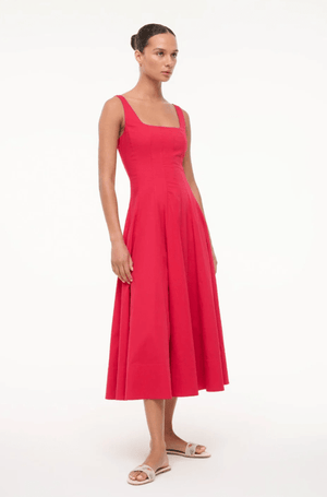 Wells Poplin Cotton Dress - The Collective Park City