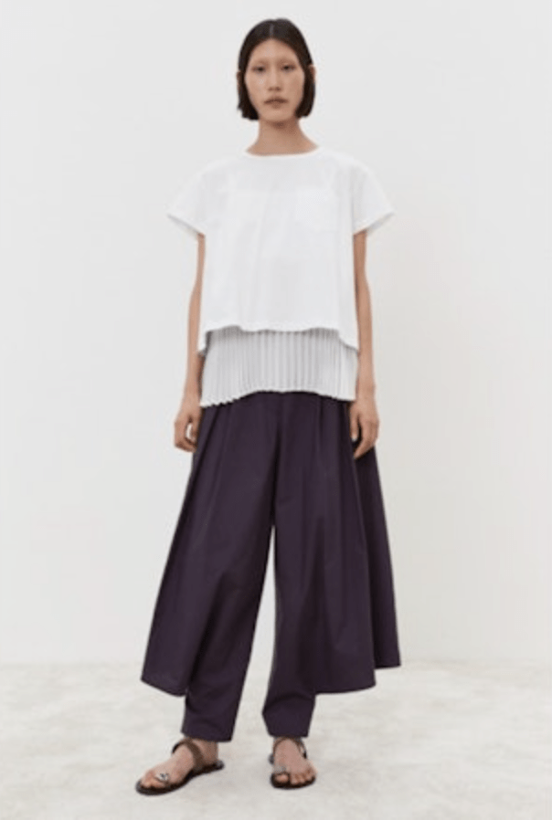 White Layered Blouse - The Collective Park City