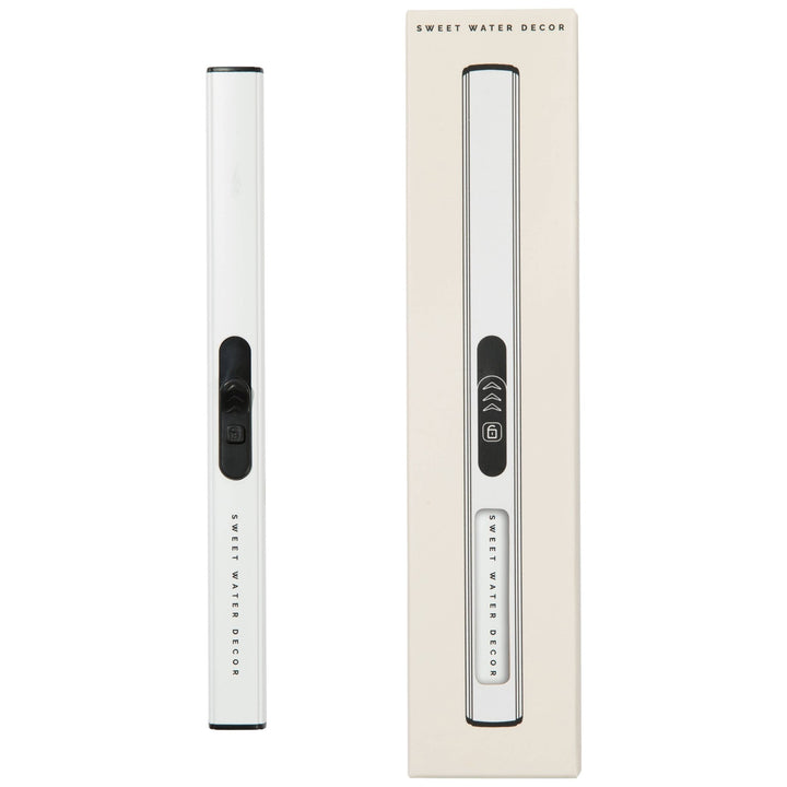 White Rechargeable Electric Lighter - Home Decor &amp; Gifts - The Collective Park City