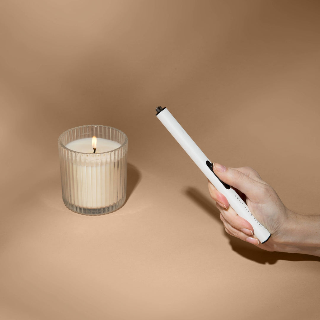 White Rechargeable Electric Lighter - Home Decor &amp; Gifts - The Collective Park City