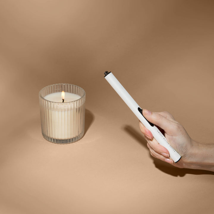 White Rechargeable Electric Lighter - Home Decor &amp; Gifts - The Collective Park City
