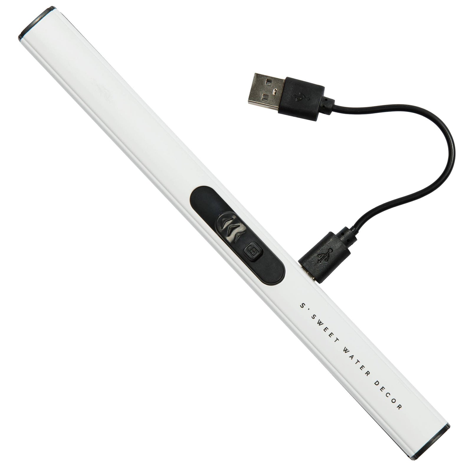 White Rechargeable Electric Lighter - Home Decor & Gifts - The Collective Park City