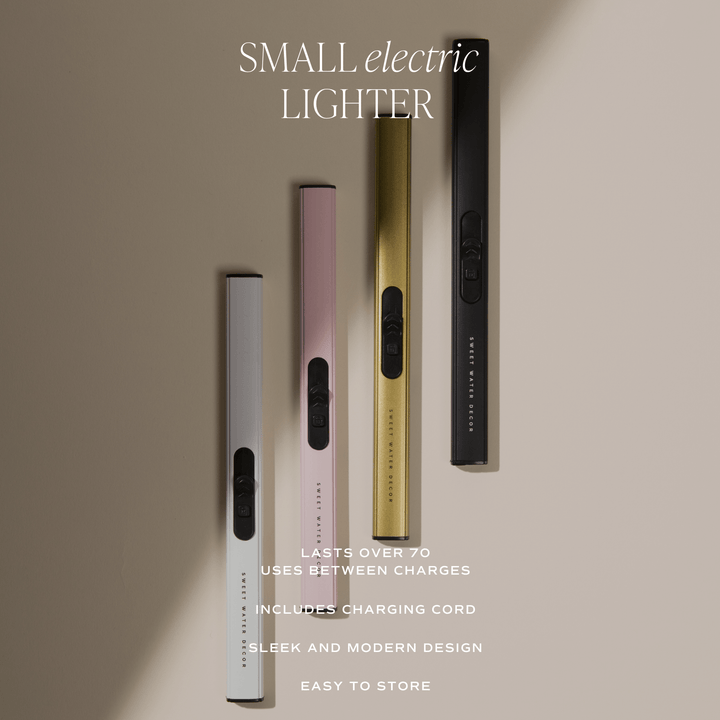 White Rechargeable Electric Lighter - Home Decor &amp; Gifts - The Collective Park City