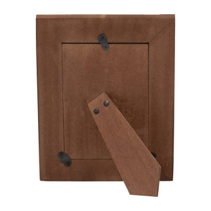 White Resin/Wood Geometric Photo Frame - 4x6 in. - The Collective Park City