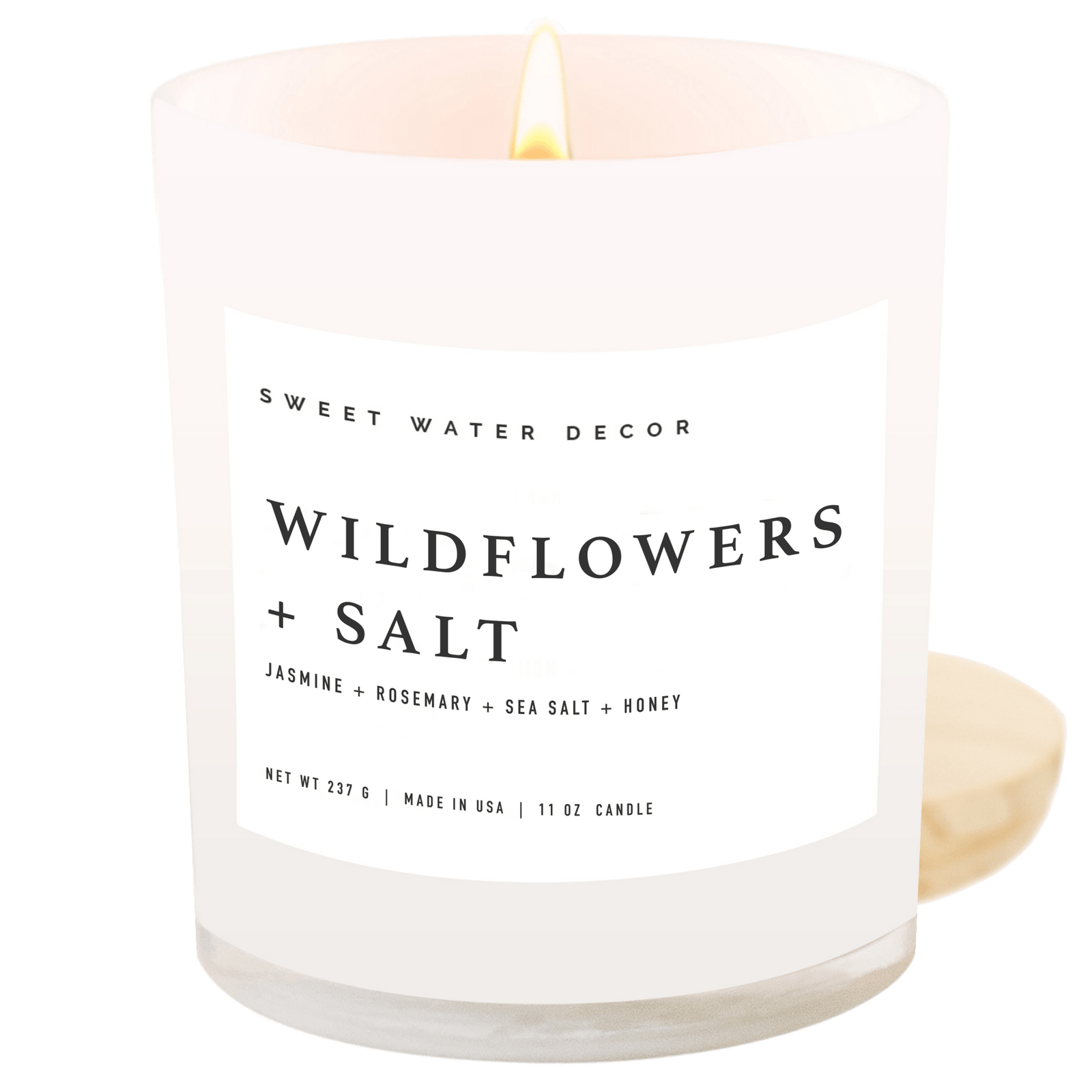 Wildflowers and Salt 11 oz Soy Candle - The Collective Park City