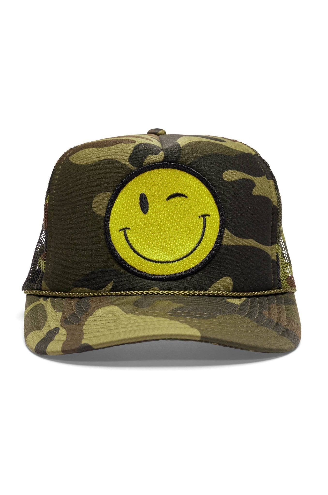 Winky Trucker Hat in Camo - The Collective Park City