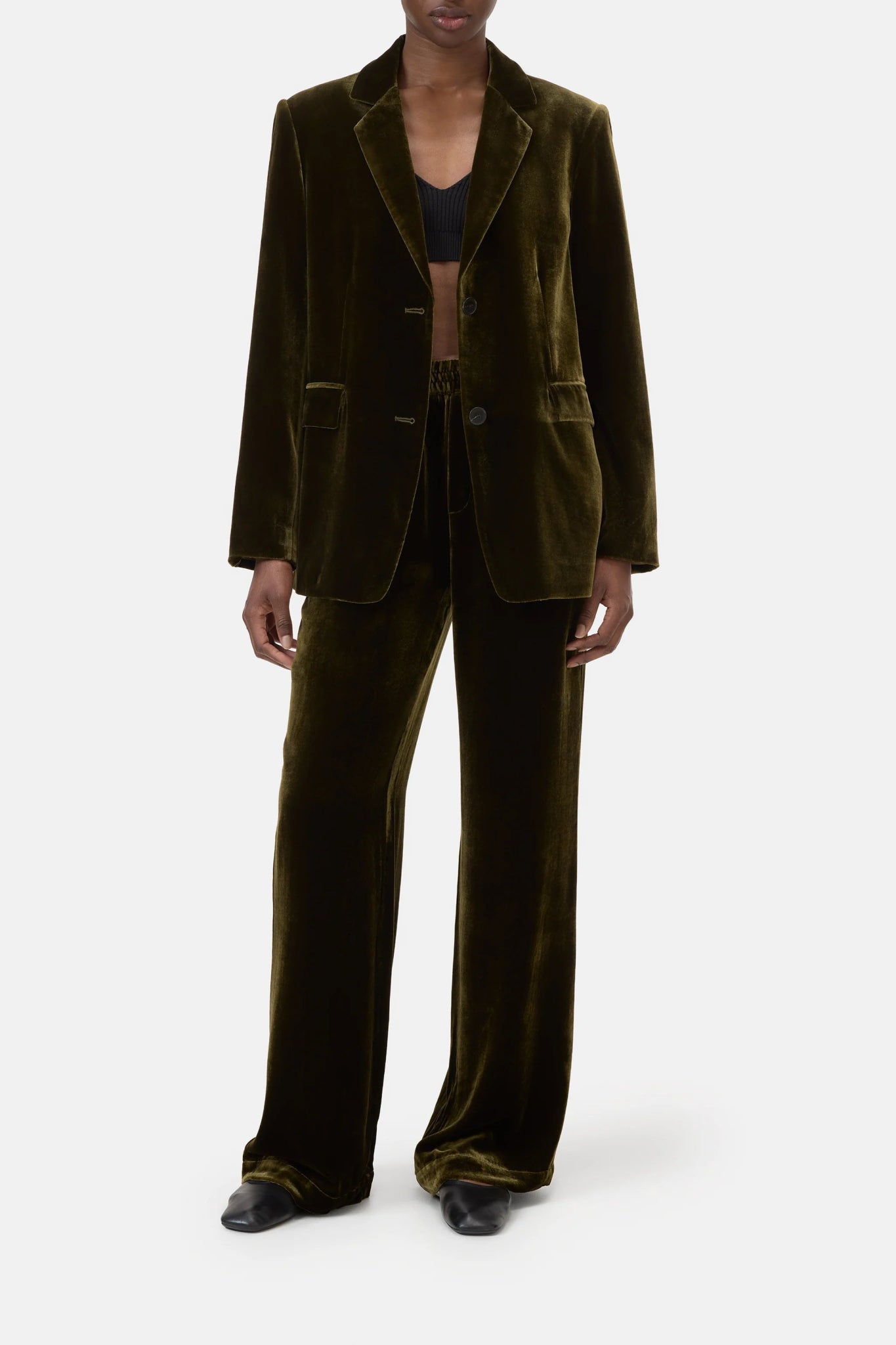 Winona Velvet Pant - The Collective Park City