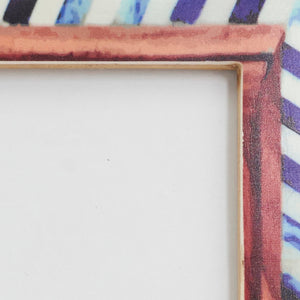 Wood & Bone Chevron Photo Frame - The Collective Park City