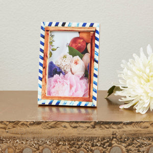 Wood & Bone Chevron Photo Frame - The Collective Park City