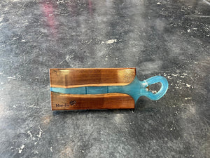 Wood & Resin Cutting Board with Handle - The Collective Park City