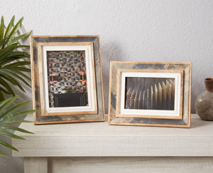 Wood + Slate Photo Frame - The Collective Park City