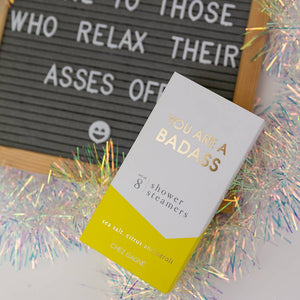 You Are A Badass - Shower Steamers - Sea Salt, Citrus & Neroli - The Collective Park City