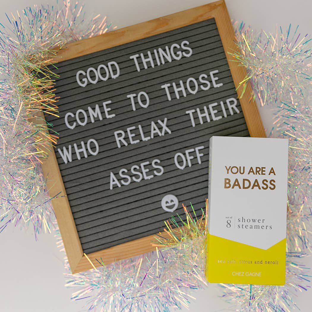 You Are A Badass - Shower Steamers - Sea Salt, Citrus & Neroli - The Collective Park City